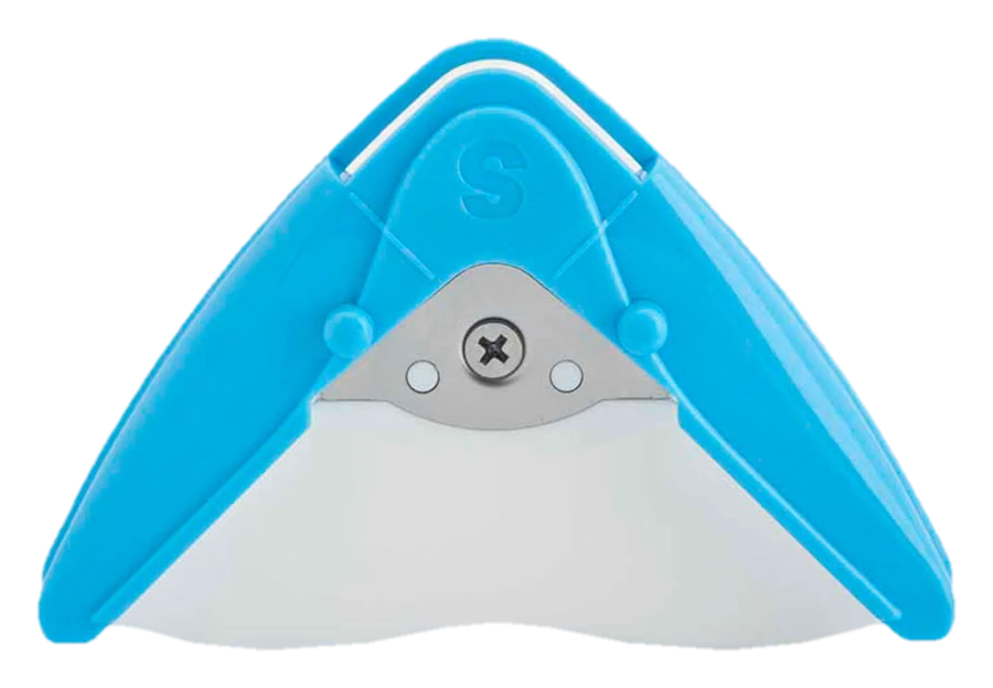 2-in-1 Corner Cutter 1051, size S, in blue