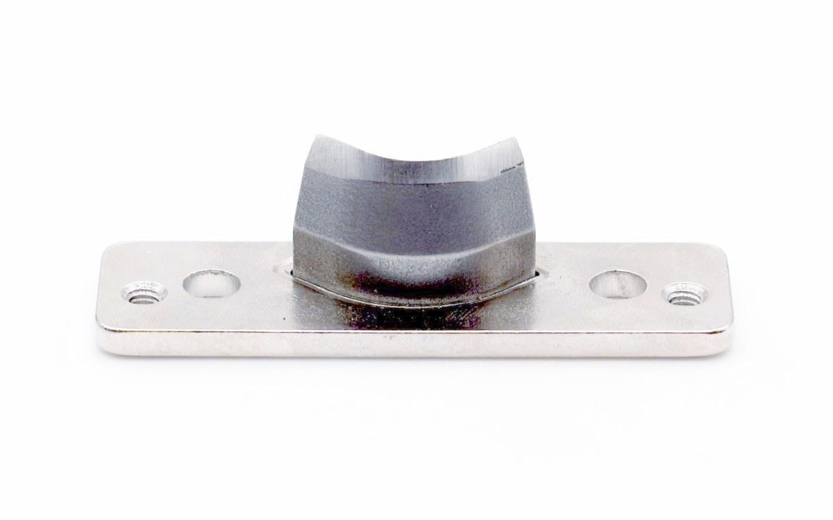 Corner Radius Die R10 on its two-screw mounting plate