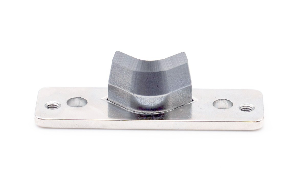 Corner Radius Die R6 on its two-screw mounting plate