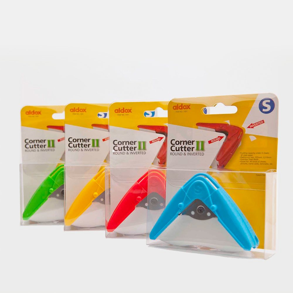 Four colours in retail packs
