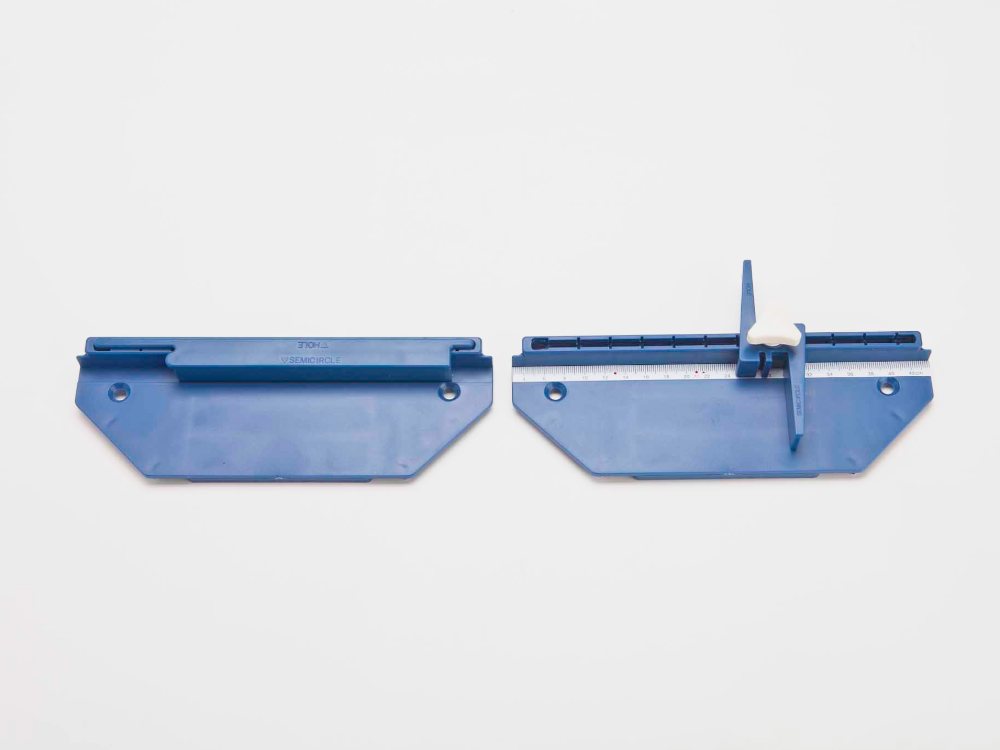 1200-RULER: the two guide rails with scale